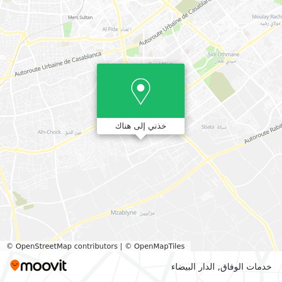 خريطة خدمات الوفاق