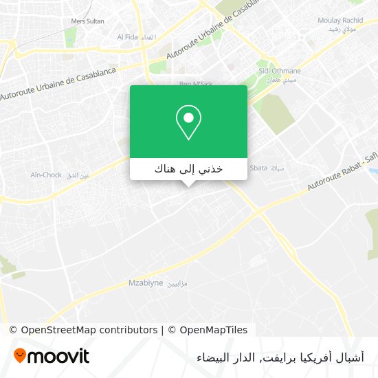 خريطة أشبال أفريكيا برايفت