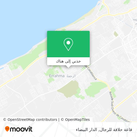 خريطة قاعة حلاقة للرجال