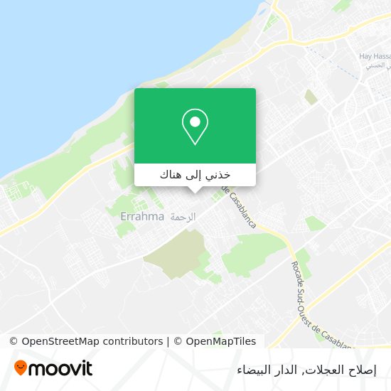 خريطة إصلاح العجلات