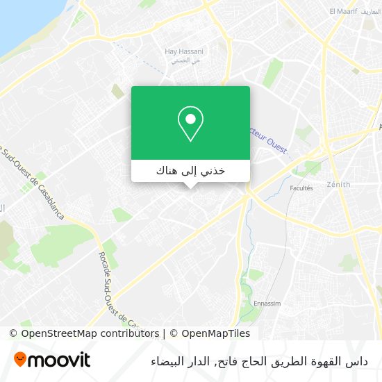 خريطة داس القهوة الطريق الحاج فاتح