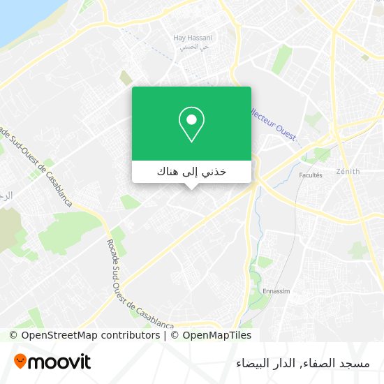 خريطة مسجد الصفاء
