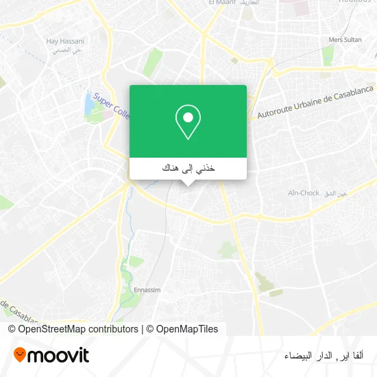 خريطة ألفا اير