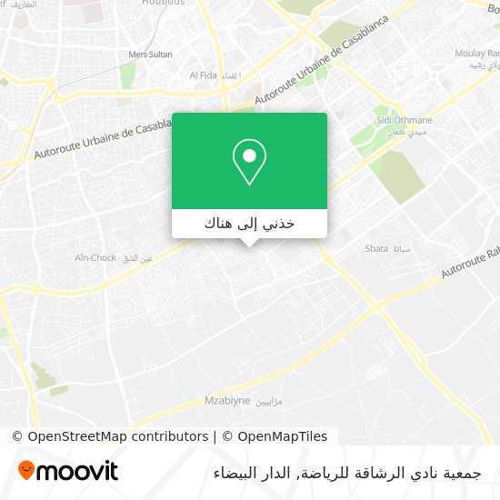 خريطة جمعية نادي الرشاقة للرياضة