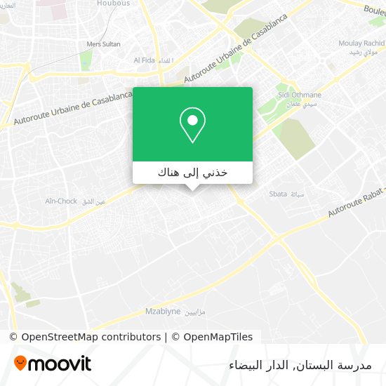 خريطة مدرسة البستان