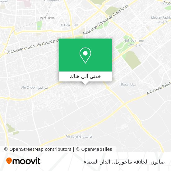 خريطة صالون الحلاقة ماجوريل