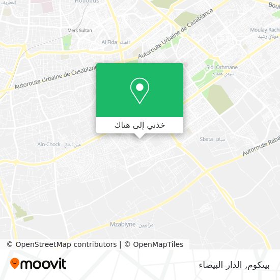 خريطة بيتكوم