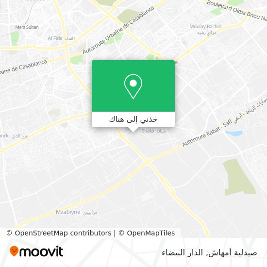 خريطة صيدلية أمهاش