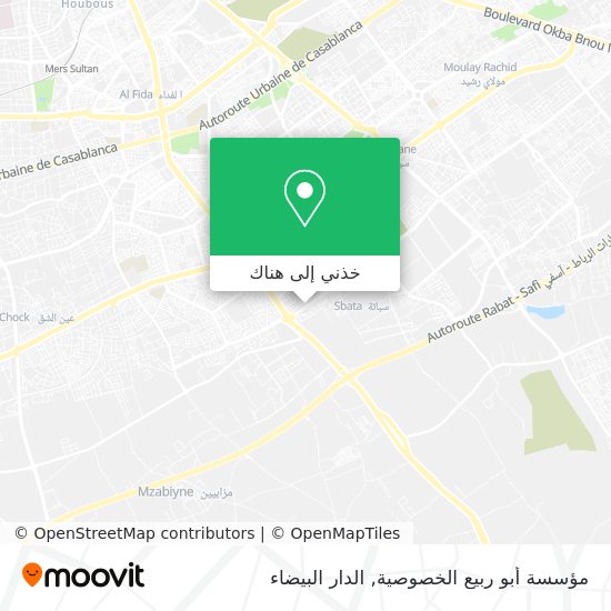 خريطة مؤسسة أبو ربيع الخصوصية