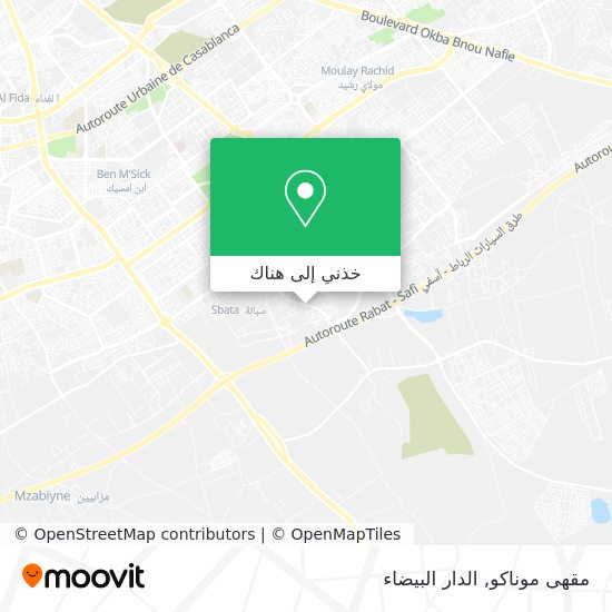خريطة مقهى موناكو