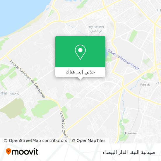 خريطة صيدلية النية