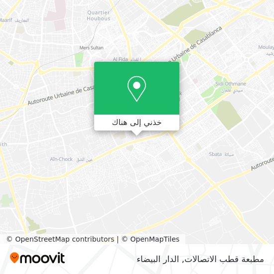 خريطة مطبعة قطب الاتصالات