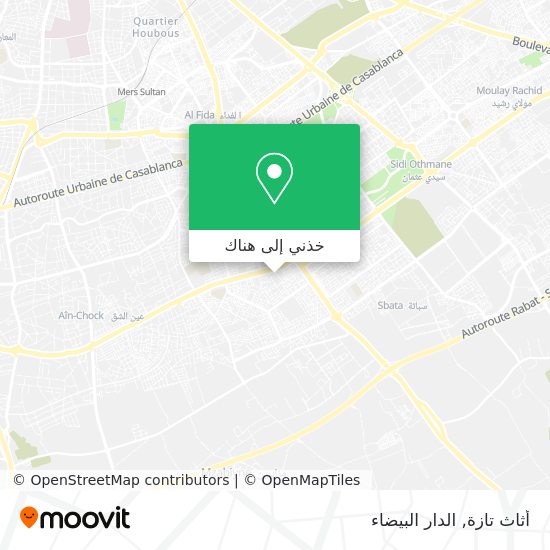 خريطة أثاث تازة