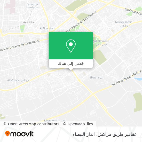 خريطة عقاقير طريق مراكش