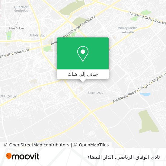 خريطة نادي الوفاق الرياضي