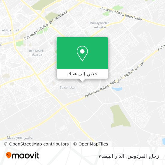 خريطة زجاج الفردوس