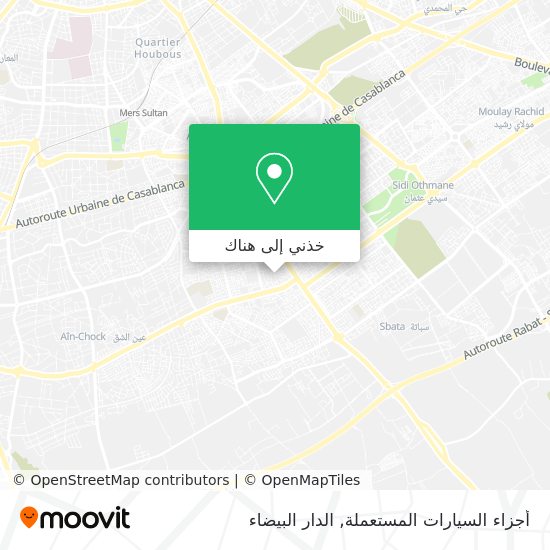 خريطة أجزاء السيارات المستعملة