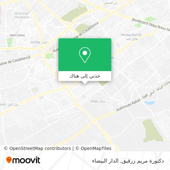 خريطة دكتورة مريم زرقيق