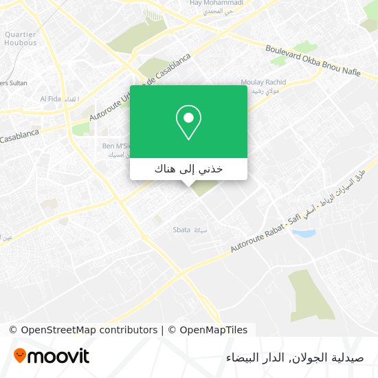 خريطة صيدلية الجولان