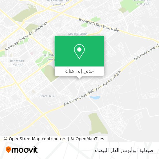 خريطة صيدلية أبوأيوب