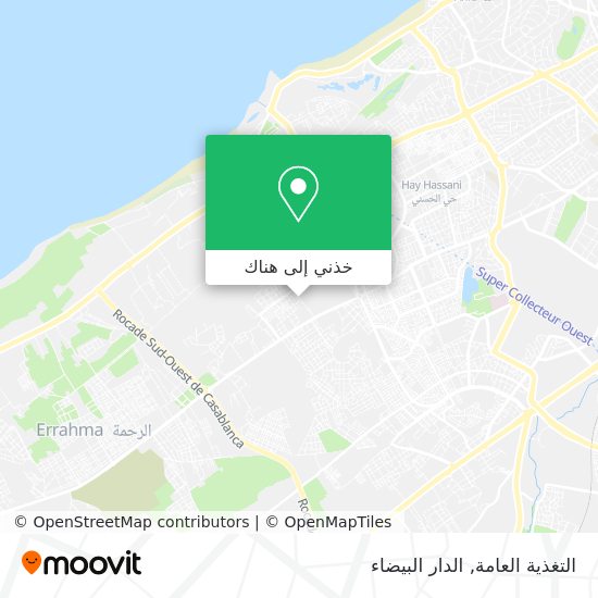 خريطة التغذية العامة