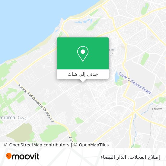 خريطة إصلاح العجلات