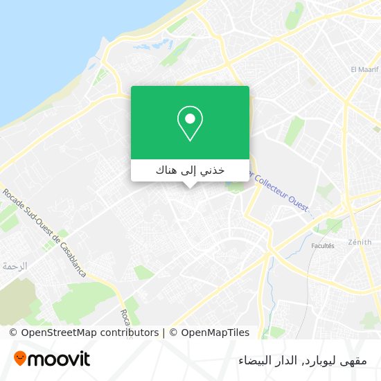 خريطة مقهى ليوبارد