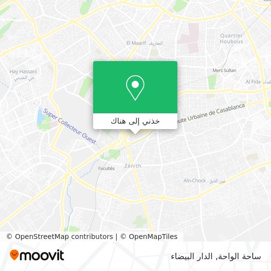 خريطة ساحة الواحة