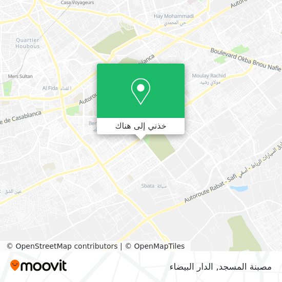 خريطة مصبنة المسجد