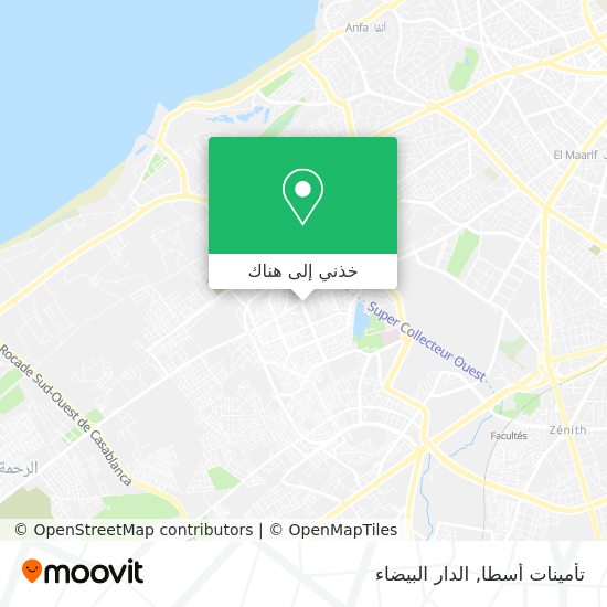 خريطة تأمينات أسطا