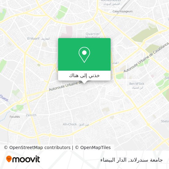 خريطة جامعة سندرلاند
