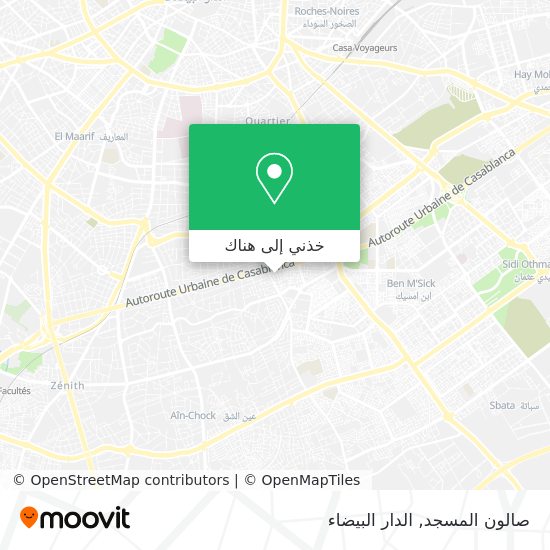 خريطة صالون المسجد