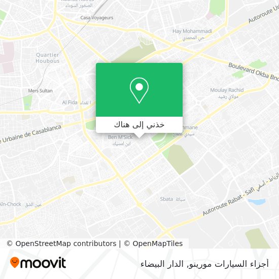 خريطة أجزاء السيارات مورينو