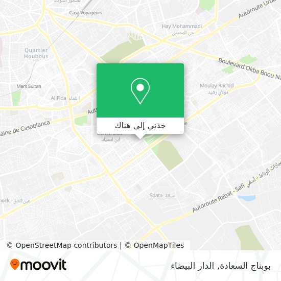 خريطة بوبناج السعادة