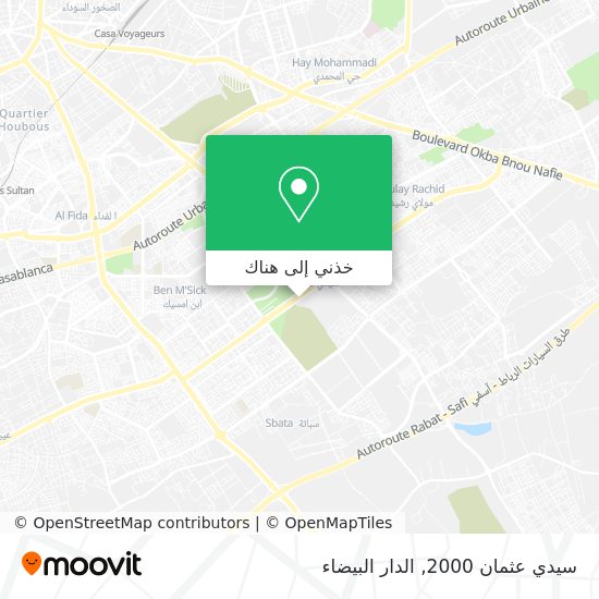 خريطة سيدي عثمان 2000