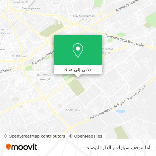 خريطة أما موقف سيارات