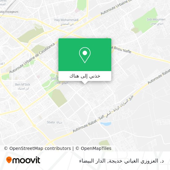 خريطة د. العزوزي الغياتي خديجة