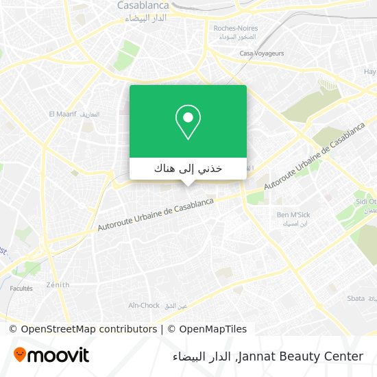 خريطة Jannat Beauty Center