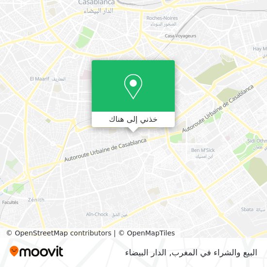 خريطة البيع والشراء في المغرب