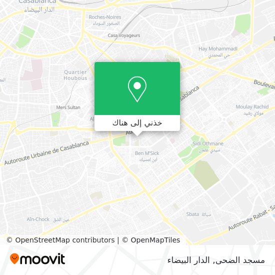 خريطة مسجد الضحى