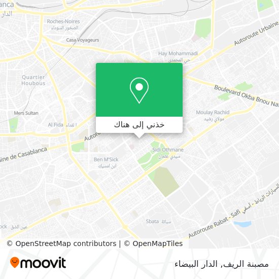 خريطة مصبنة الريف