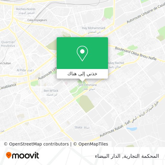 خريطة المحكمة التجارية