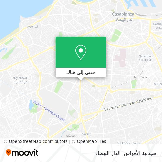 خريطة صيدلية الأقواس
