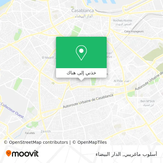 خريطة أسلوب ماغريبي