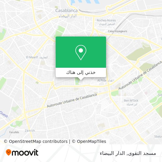 خريطة مسجد التقوى