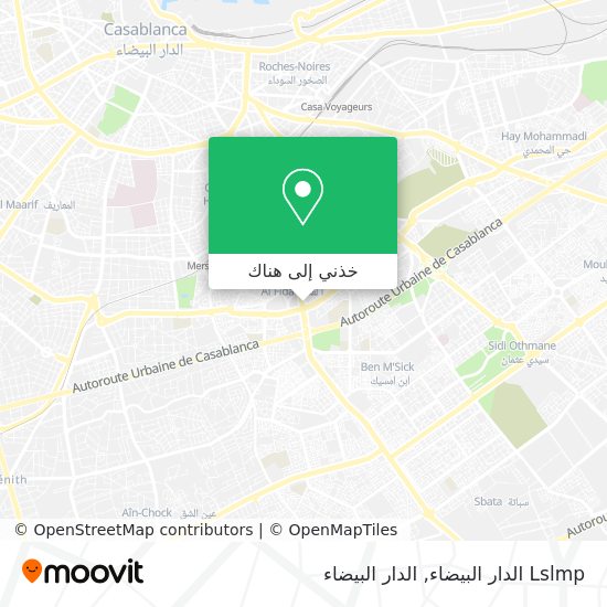 خريطة Lslmp الدار البيضاء
