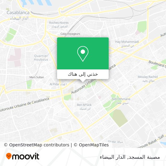 خريطة مصبنة المسجد