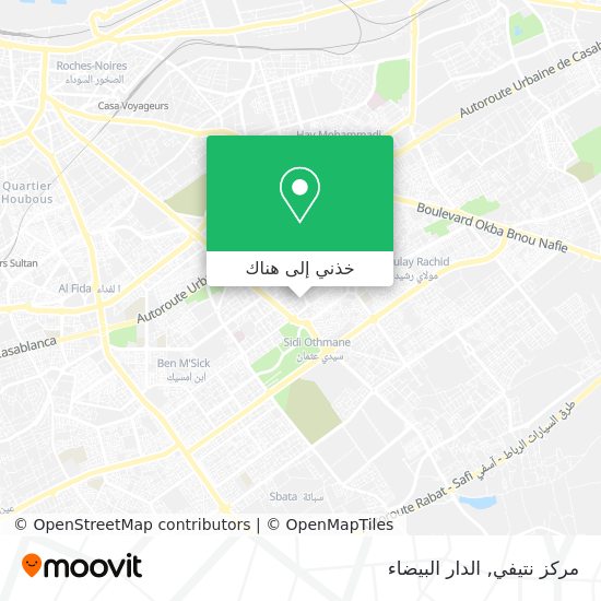 خريطة مركز نتيفي