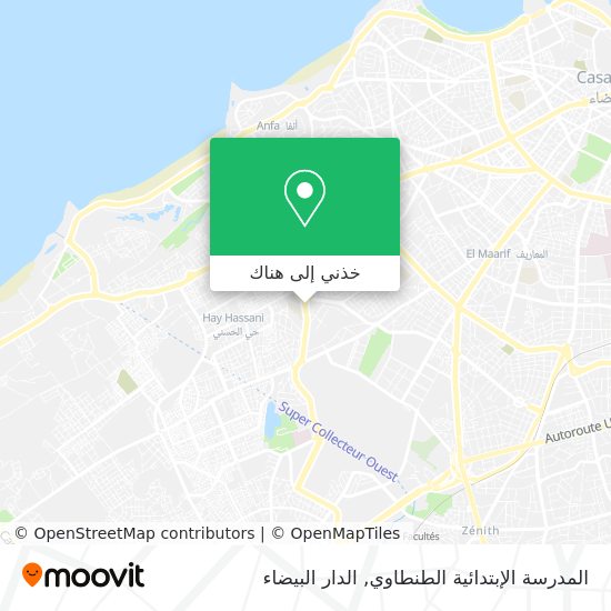 خريطة المدرسة الإبتدائية الطنطاوي