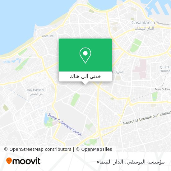 خريطة مؤسسة اليوسفي